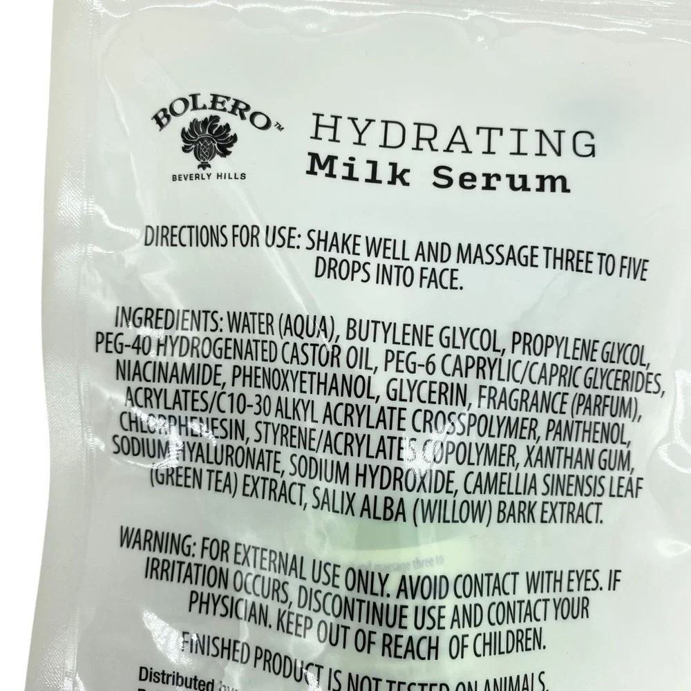 Bolero Cleansing Jelly Facial Balm and Hydrating Milk Serum Set